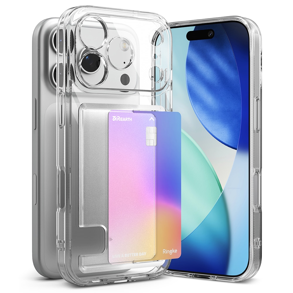 Cover Fusion Card iPhone 17 Pro Trasparente