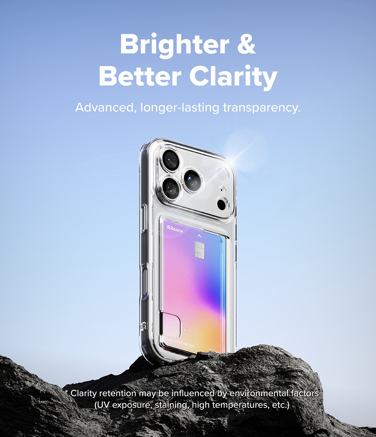 Cover Fusion Card iPhone 17 Pro Max Trasparente