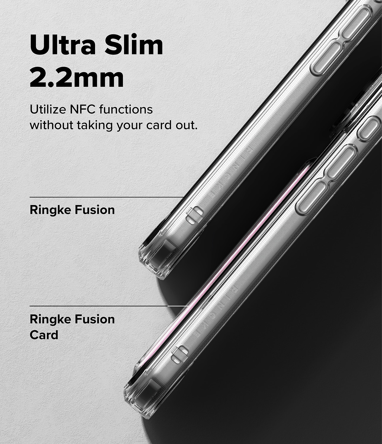 Cover Fusion Card iPhone 17 Pro Max Trasparente