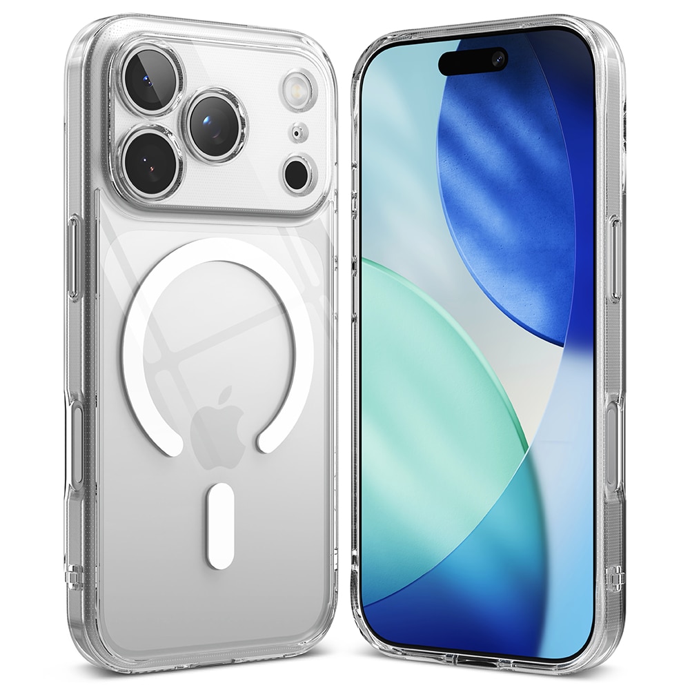 Cover Fusion Magnetic iPhone 17 Pro Trasparente