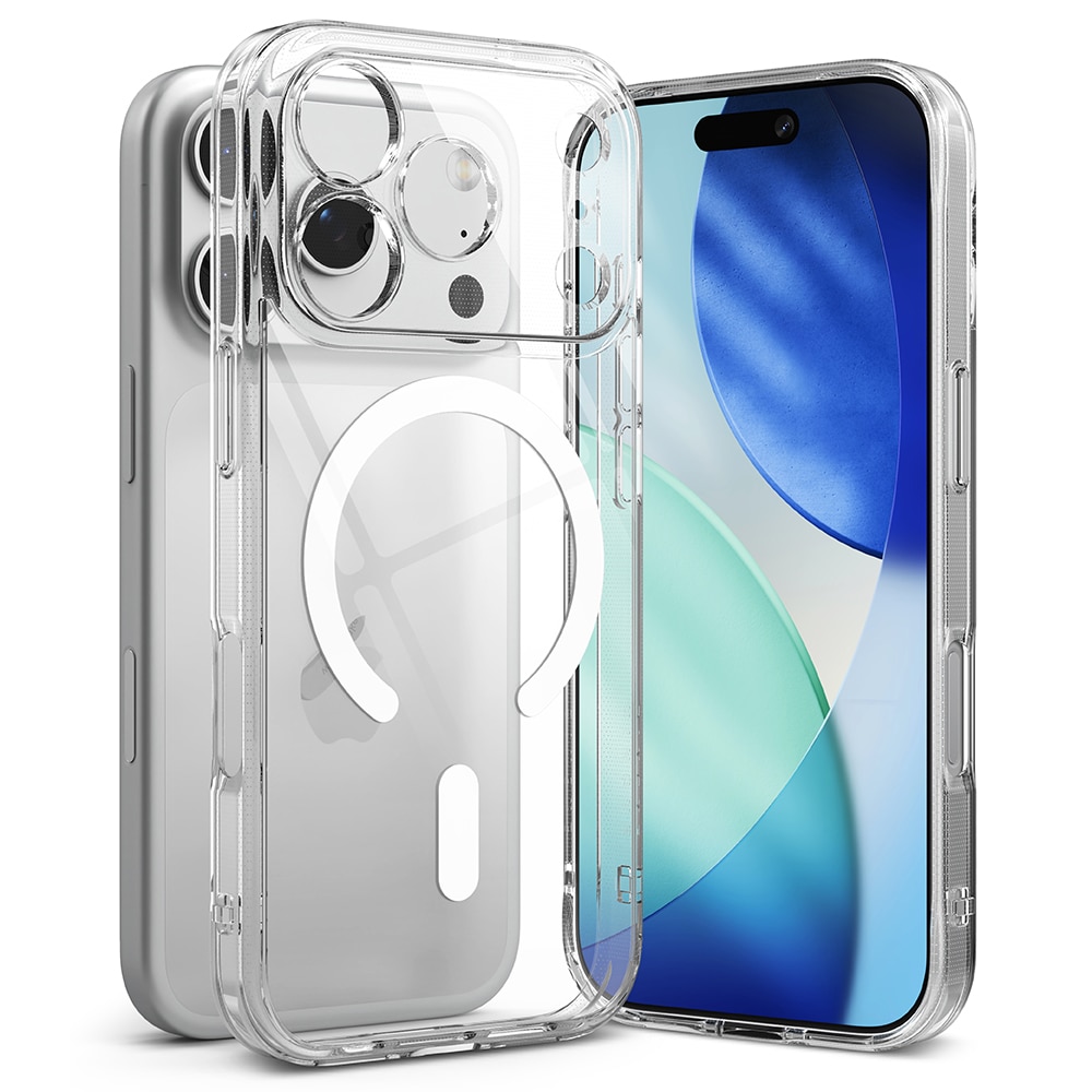 Cover Fusion Magnetic iPhone 17 Pro Trasparente