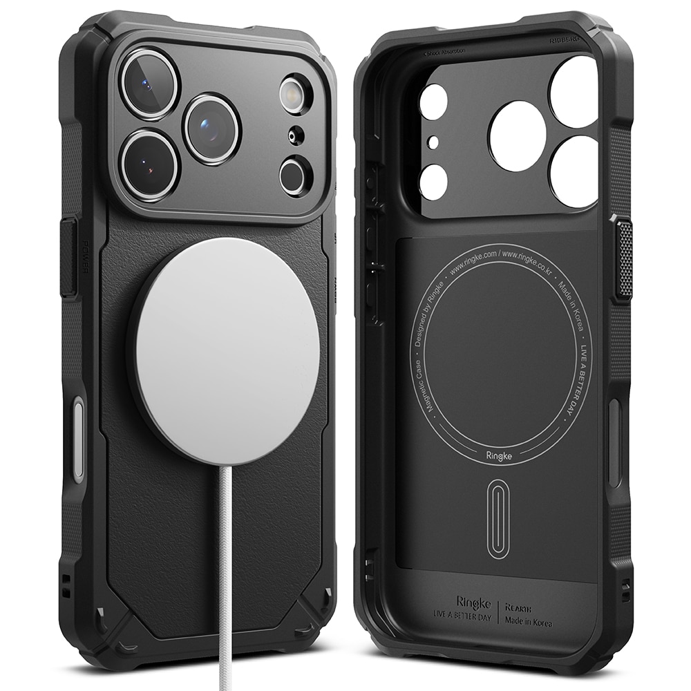 Rugged Gear Magnetic Cover iPhone 17 Pro Black