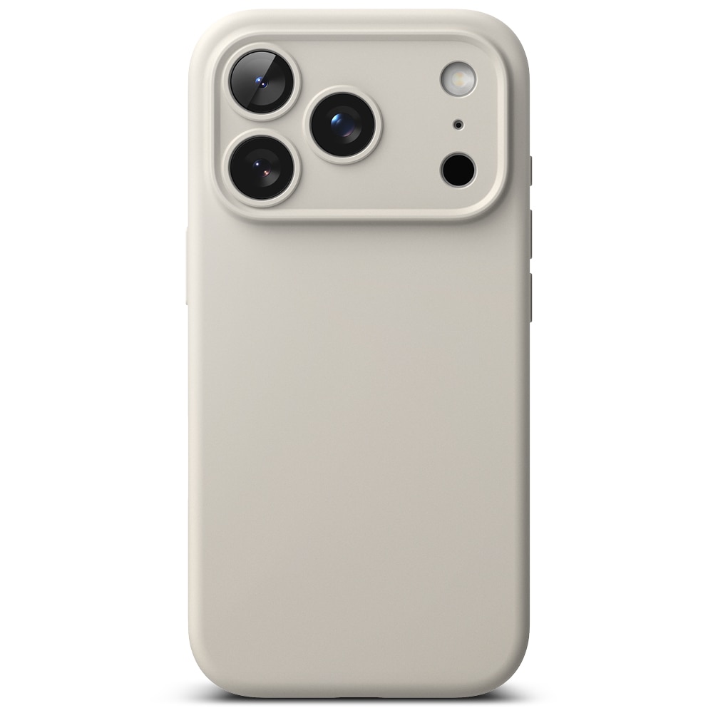 Silicone Magnetic Cover iPhone 17 Pro Stone