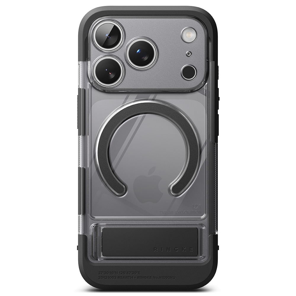 Cover UX Magnetic iPhone 17 Pro Smoke Black