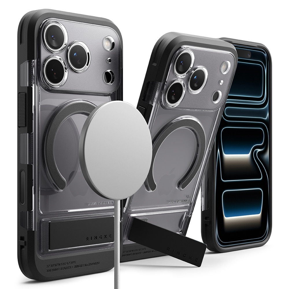 Cover UX Magnetic iPhone 17 Pro Smoke Black