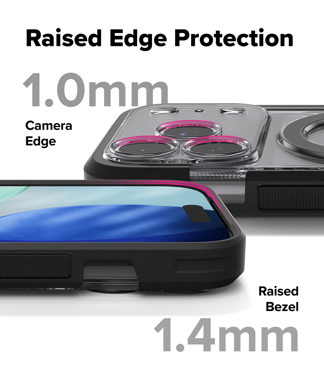 Cover UX Magnetic iPhone 17 Pro Smoke Black