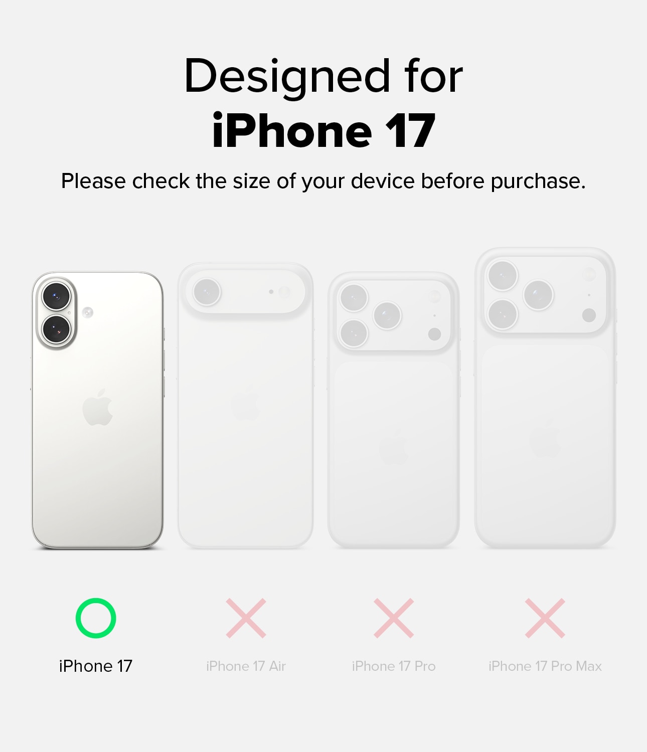 Easy Slide Glass (2 pezzi) iPhone 17