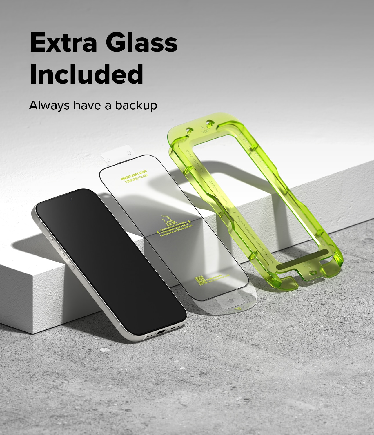 Easy Slide Glass (2 pezzi) iPhone 17