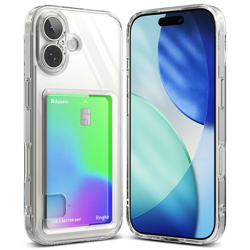 Cover Fusion Card iPhone 17 Trasparente