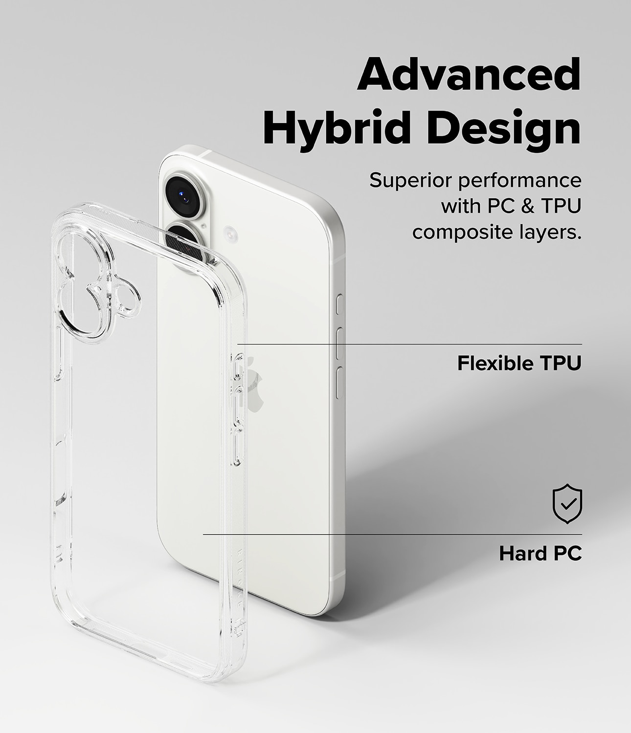 Cover Fusion iPhone 17 Clear