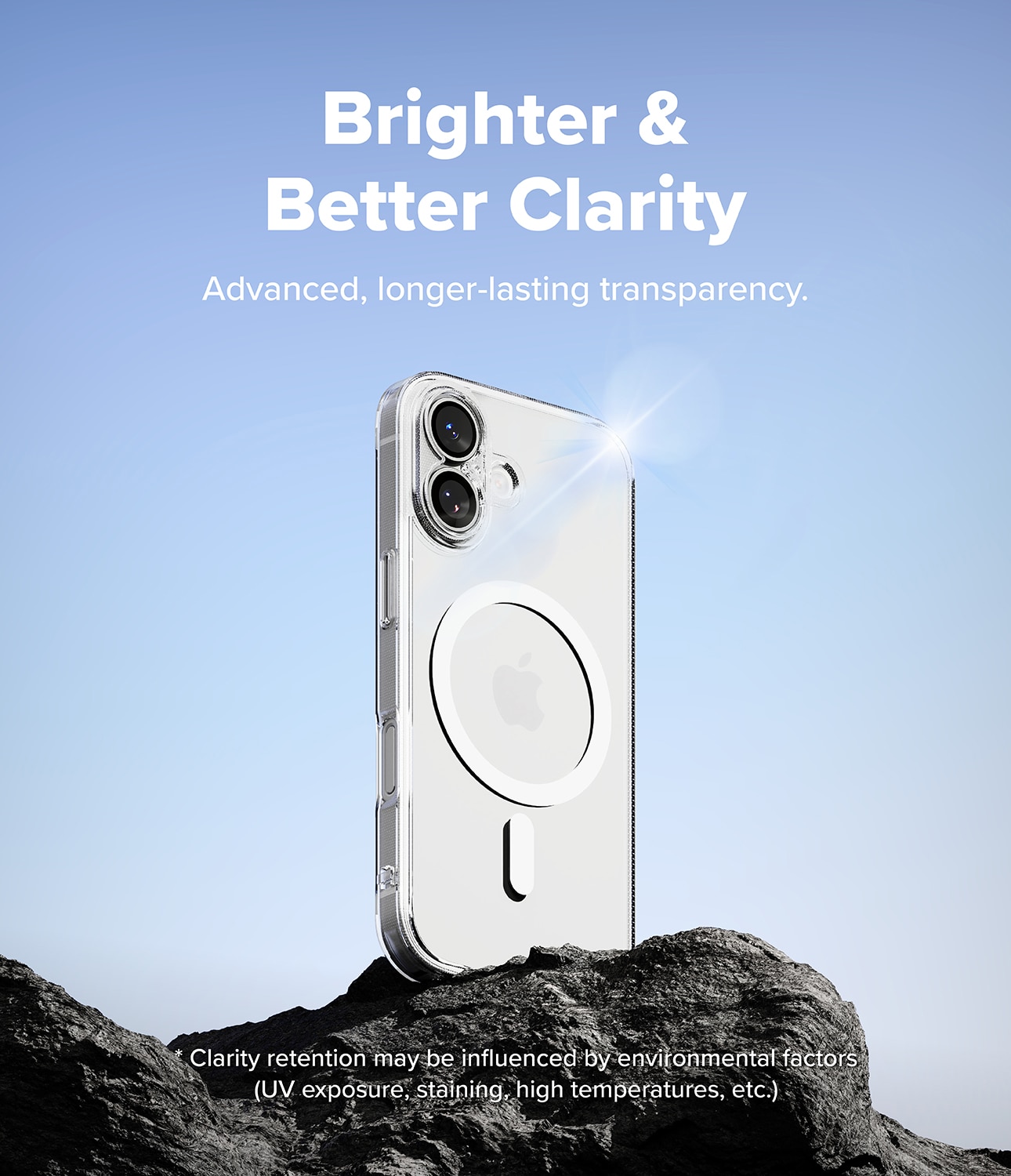Cover Fusion Magnetic iPhone 17 Trasparente