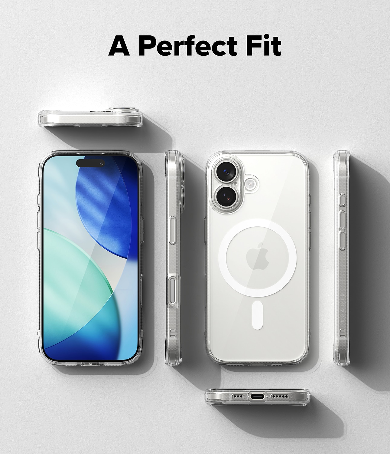 Cover Fusion Magnetic iPhone 17 Trasparente