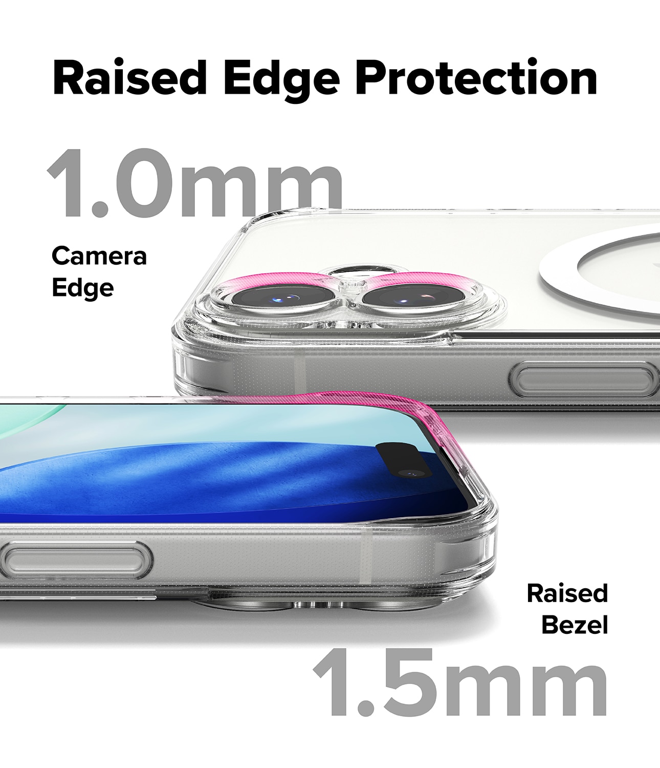 Cover Fusion Magnetic iPhone 17 Trasparente