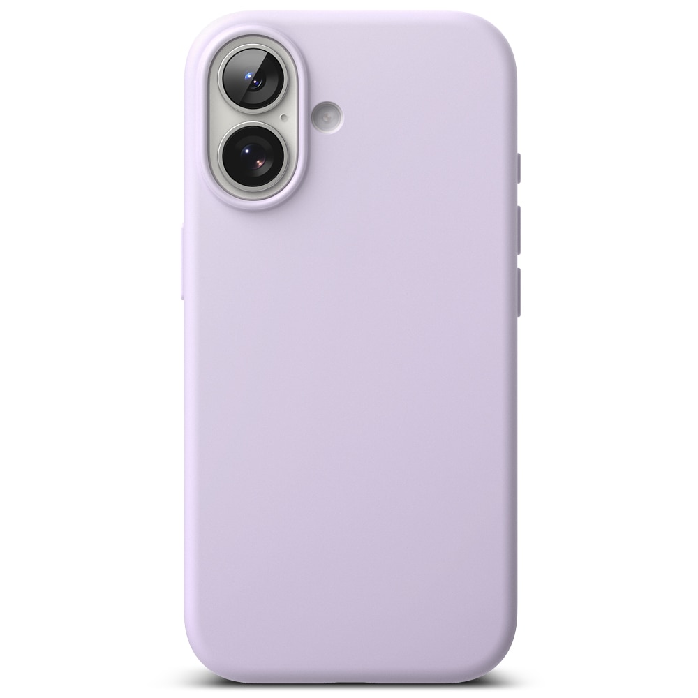 Silicone Magnetic Cover iPhone 17 Light Purple