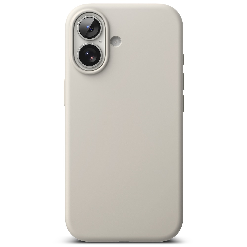 Silicone Magnetic Cover iPhone 17 Stone