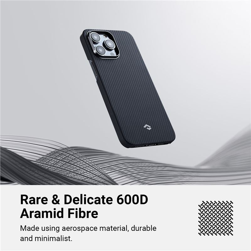 Cover MagEZ 3 600D iPhone 14 Pro Max Black/Grey