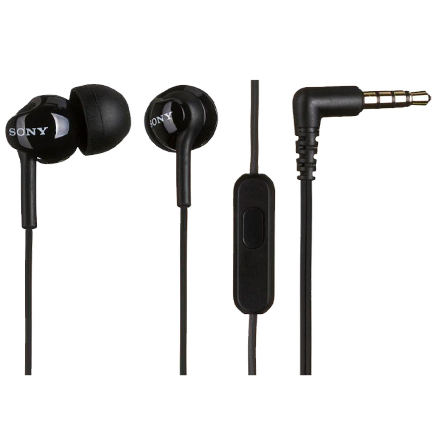 Headset in-ear MDR-EX110AP Nero