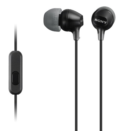 Headset in-ear MDR-EX15AP Nero