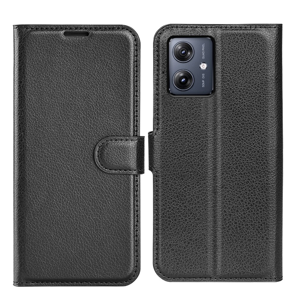 Cover portafoglio Motorola Moto G54 nero