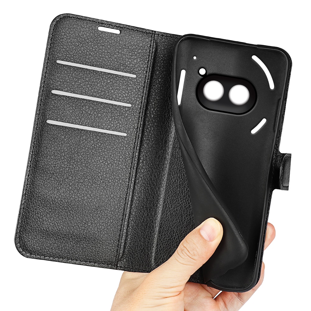 Cover portafoglio Nothing Phone 2a Nero