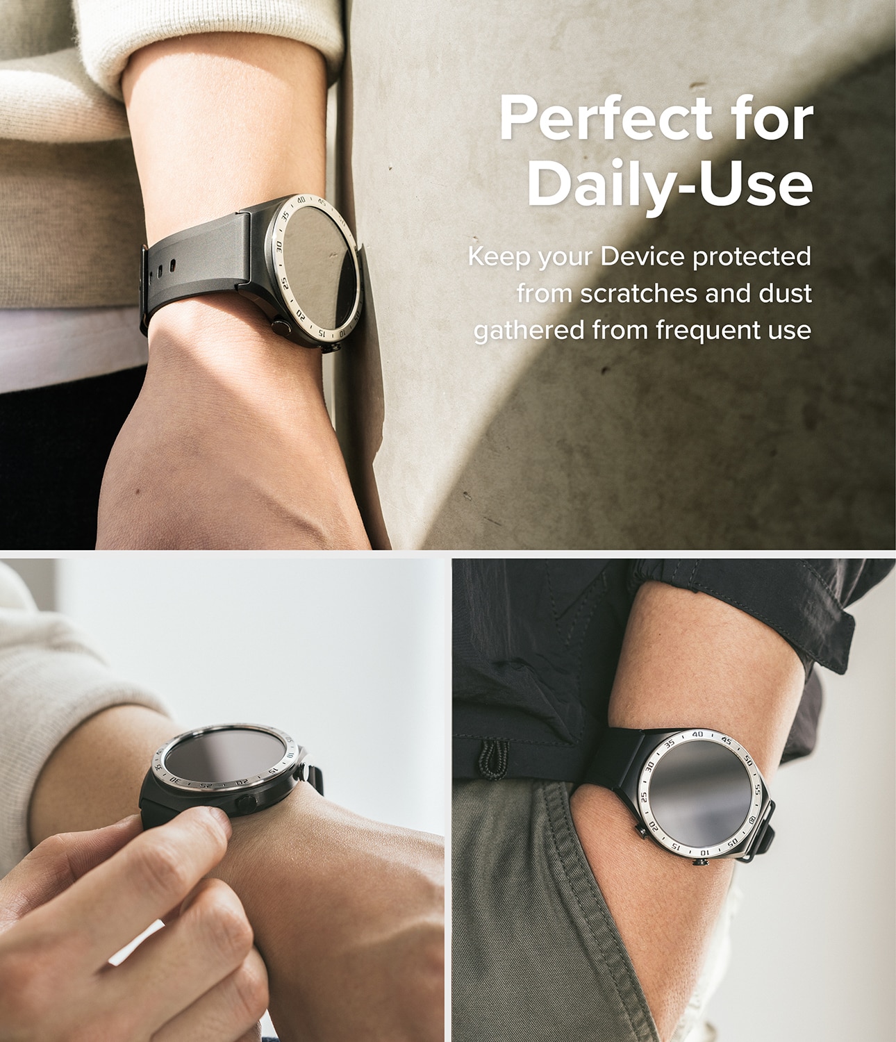 Bezel Styling Xiaomi Watch S1 D'argento