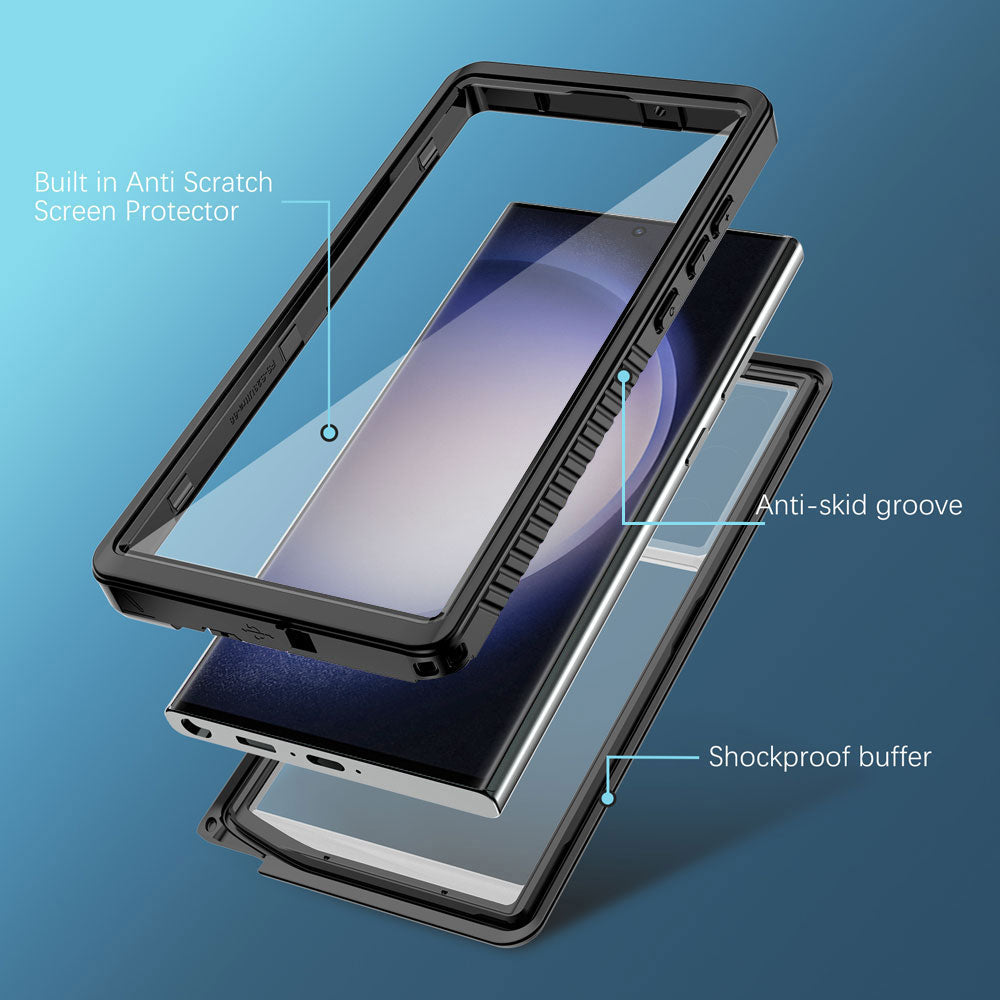 Cover MX Waterproof Samsung Galaxy S23 Ultra Black
