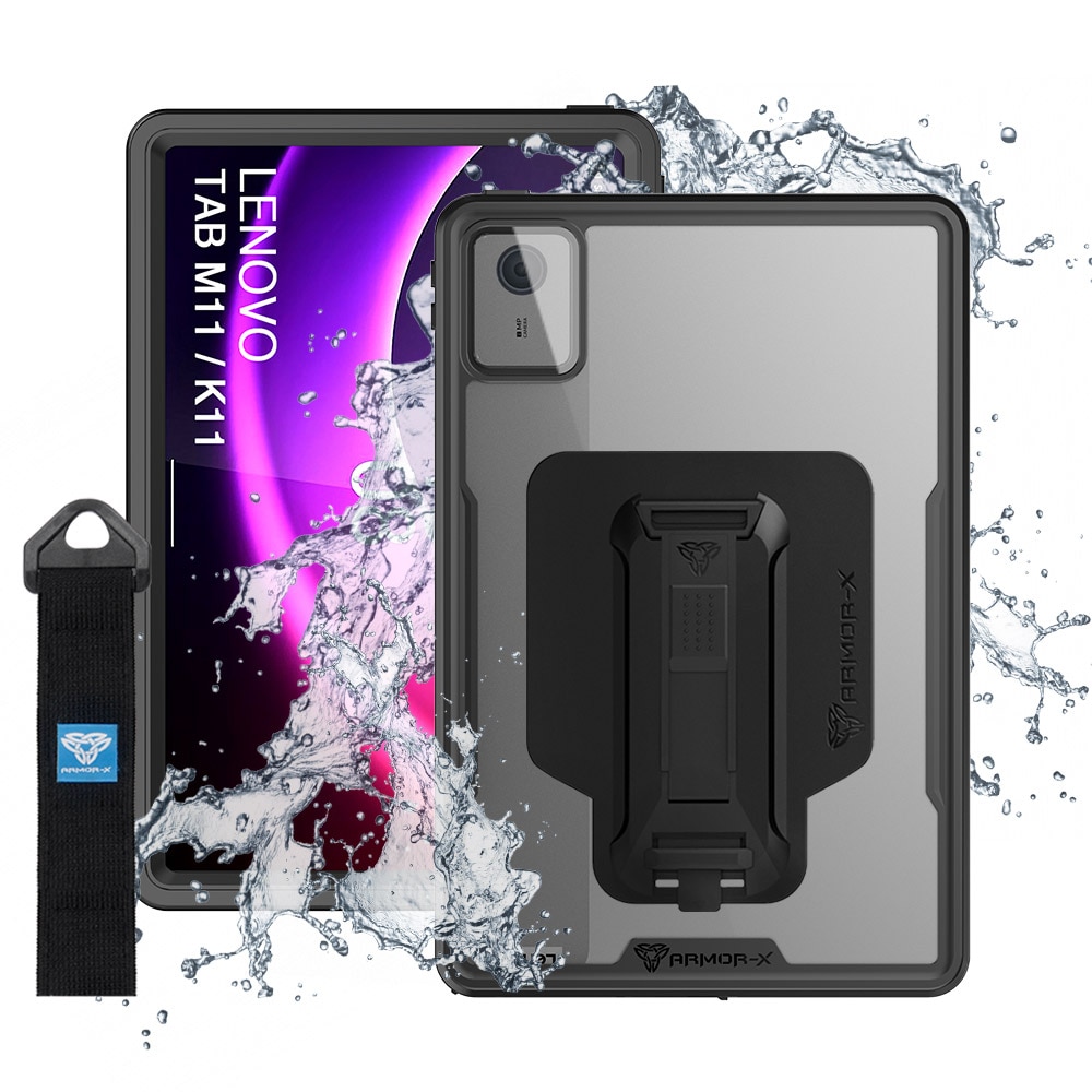 Cover MX Waterproof Lenovo Tab M11 Clear/Black