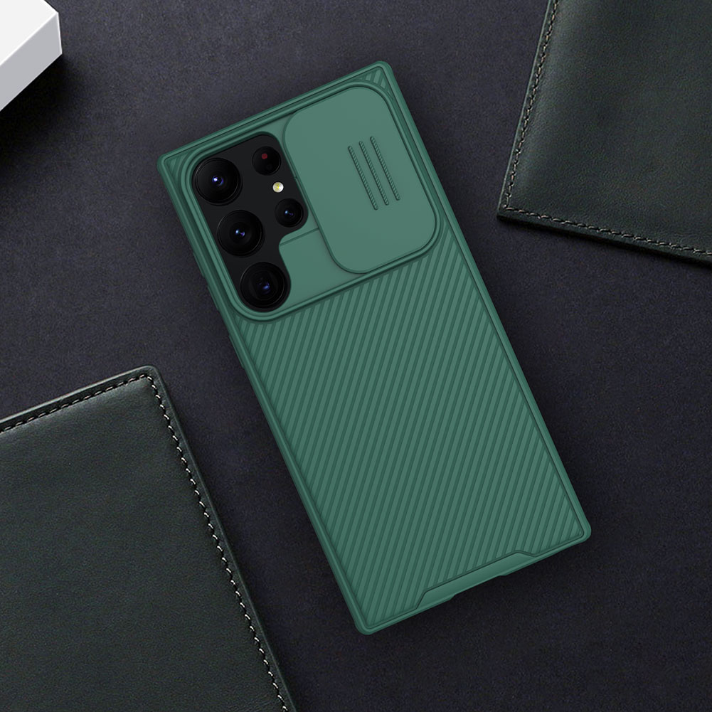 Cover CamShield Samsung Galaxy S23 Ultra Verde