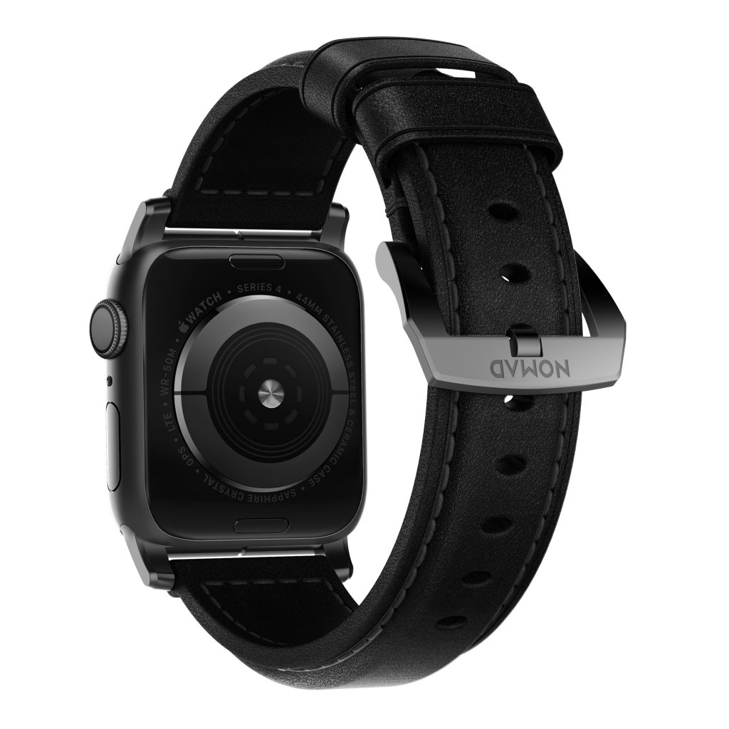 Traditional Band Apple Watch 45mm Series 8 Black (Black Hardware)