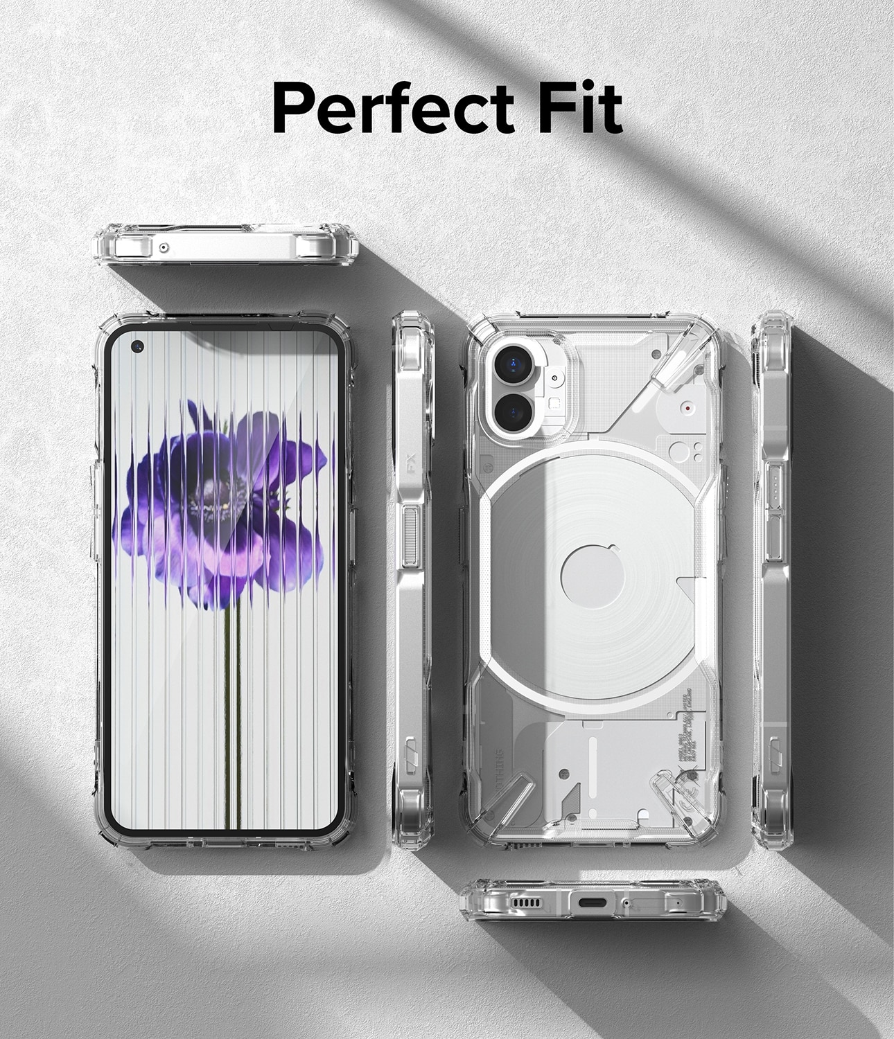 Cover Fusion X Nothing Phone 1 Clear