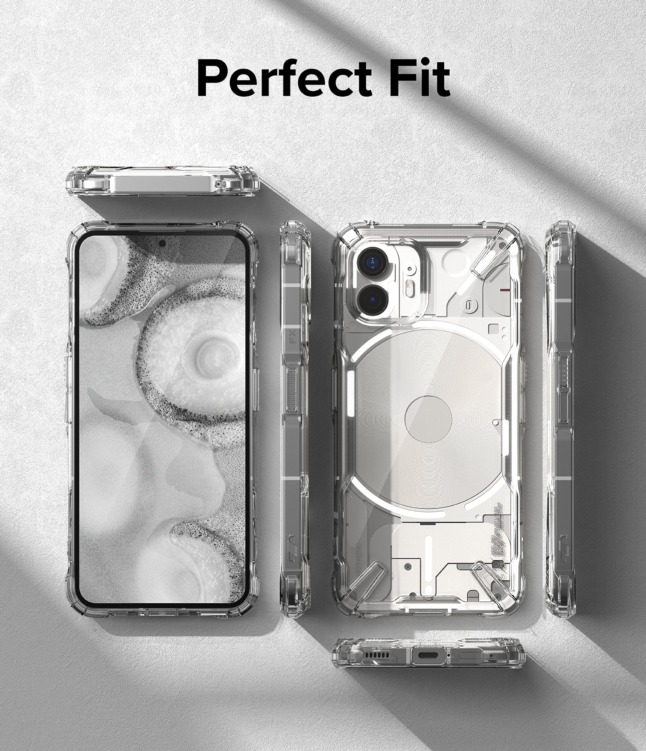 Cover Fusion X Nothing Phone 2 Clear