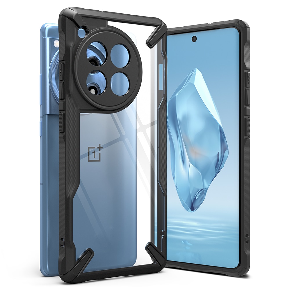 Cover Fusion X OnePlus 12R nero