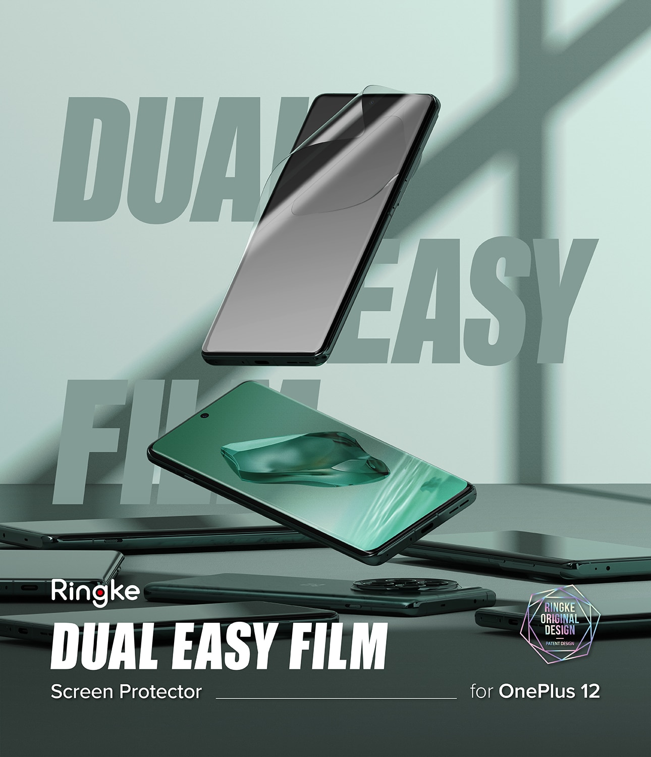 Dual Easy Screen Protector (2 pezzi) OnePlus 12