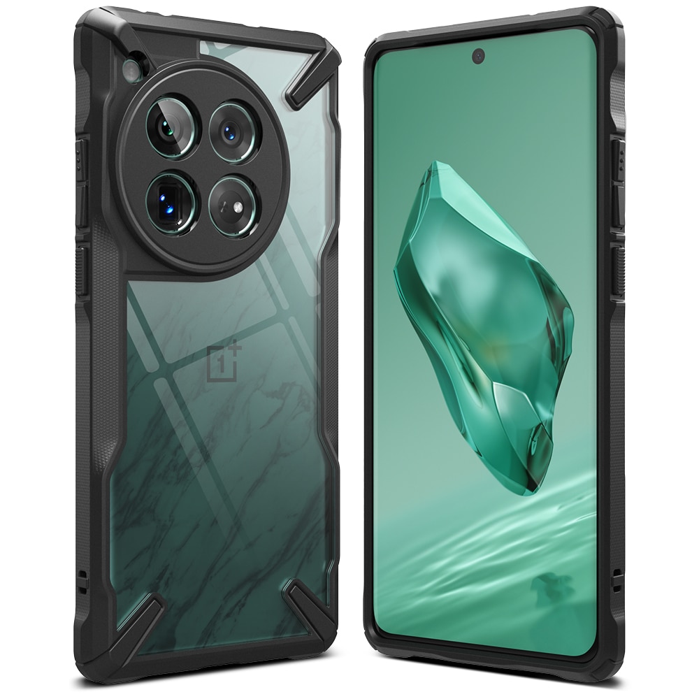 Cover Fusion X OnePlus 12 nero