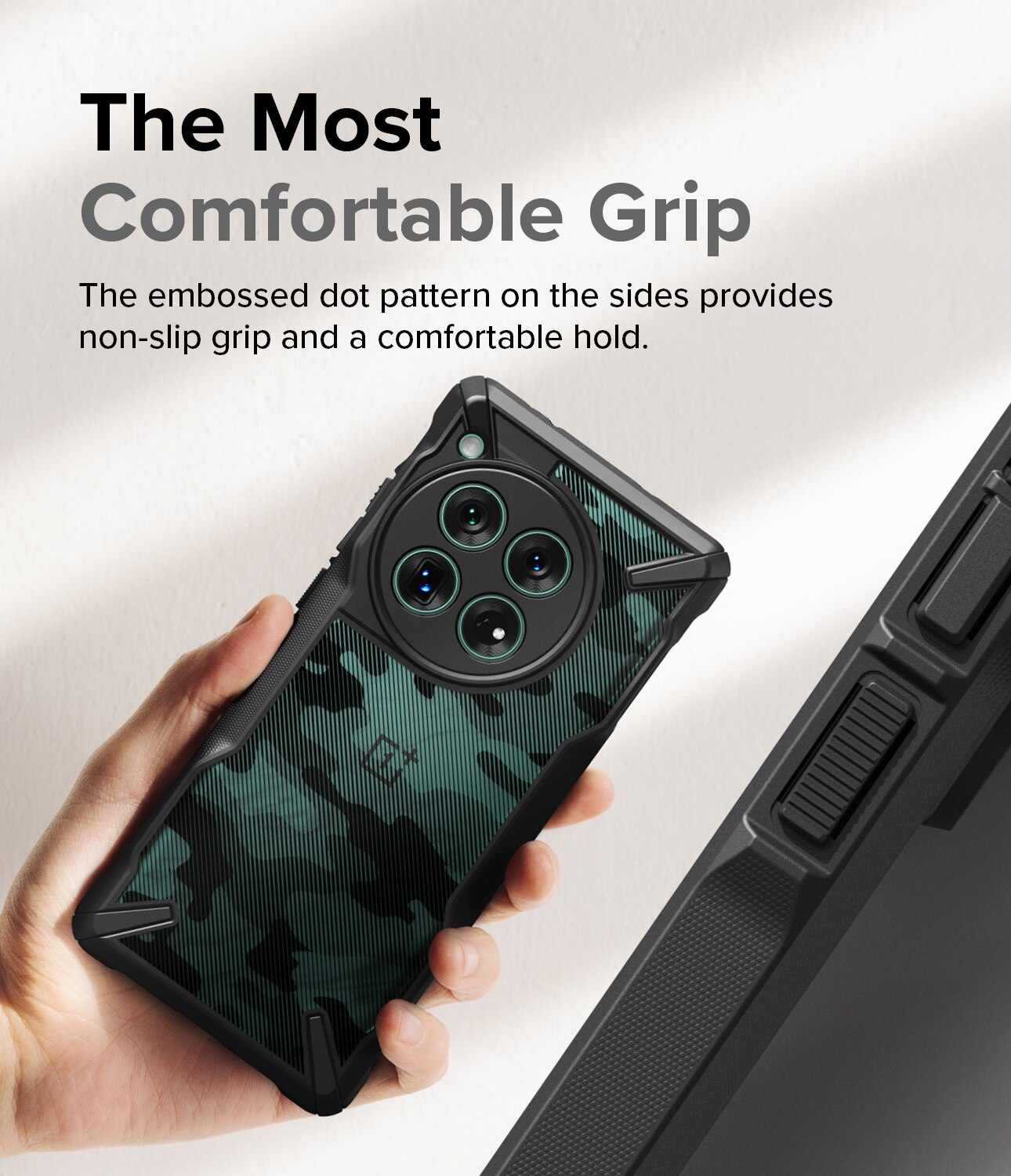 Cover Fusion X OnePlus 12 Camo Black