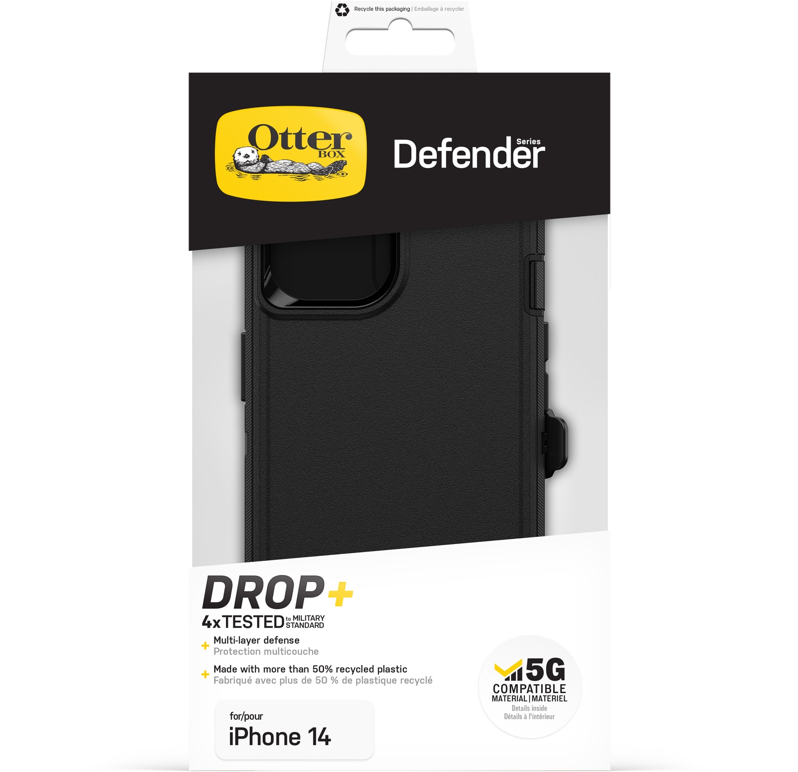 Cover Defender iPhone 14 Black
