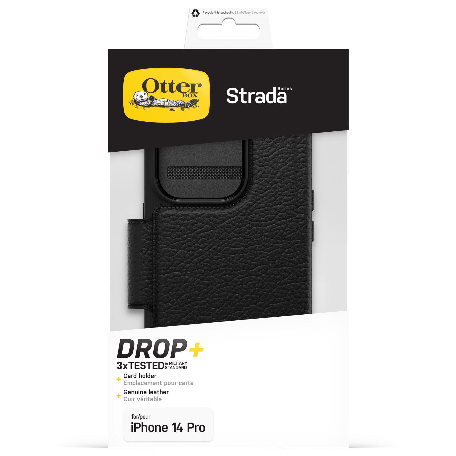 Cover Strada iPhone 14 Pro nero