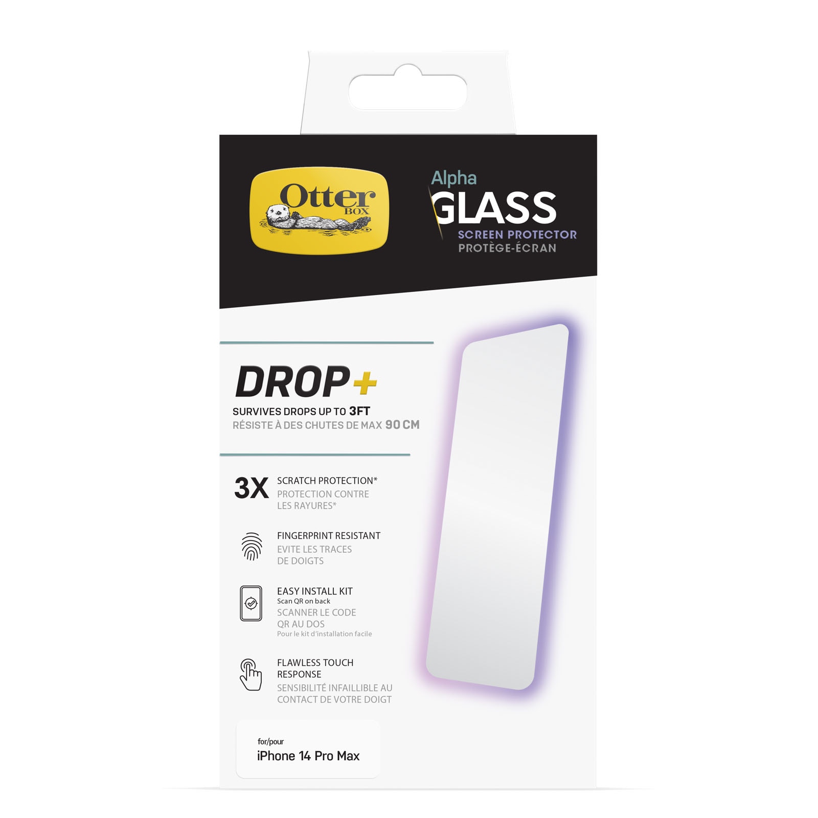 Alpha Glass Screen Protector iPhone 14 Pro Max