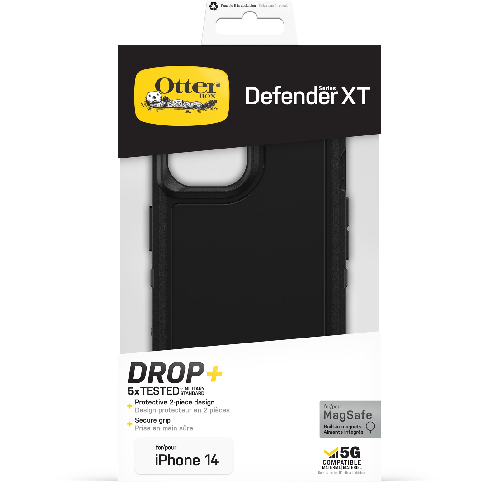 Cover Defender XT iPhone 14 nero