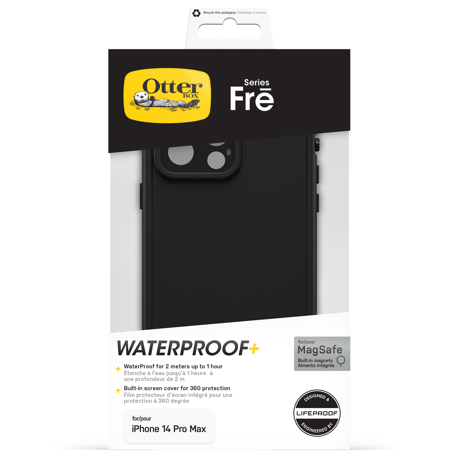 FRE MagSafe Case iPhone 14 Pro Max Black