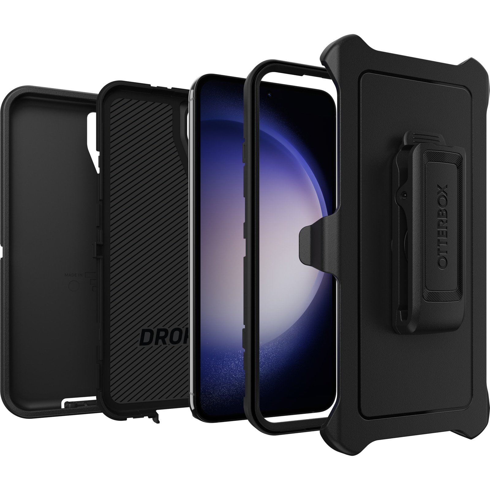 Cover Defender Samsung Galaxy S23 Plus Nero