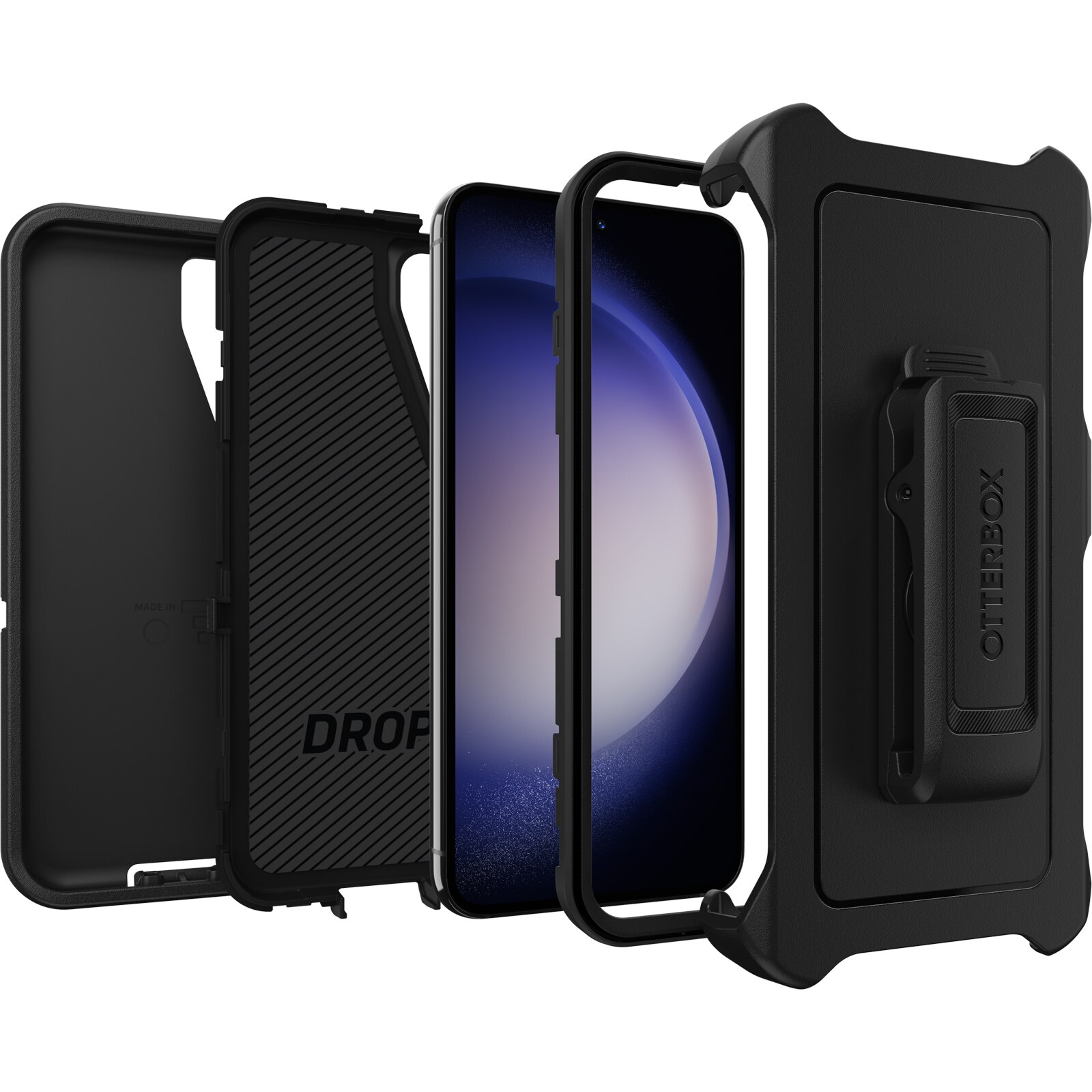 Cover Defender Samsung Galaxy S23 Nero