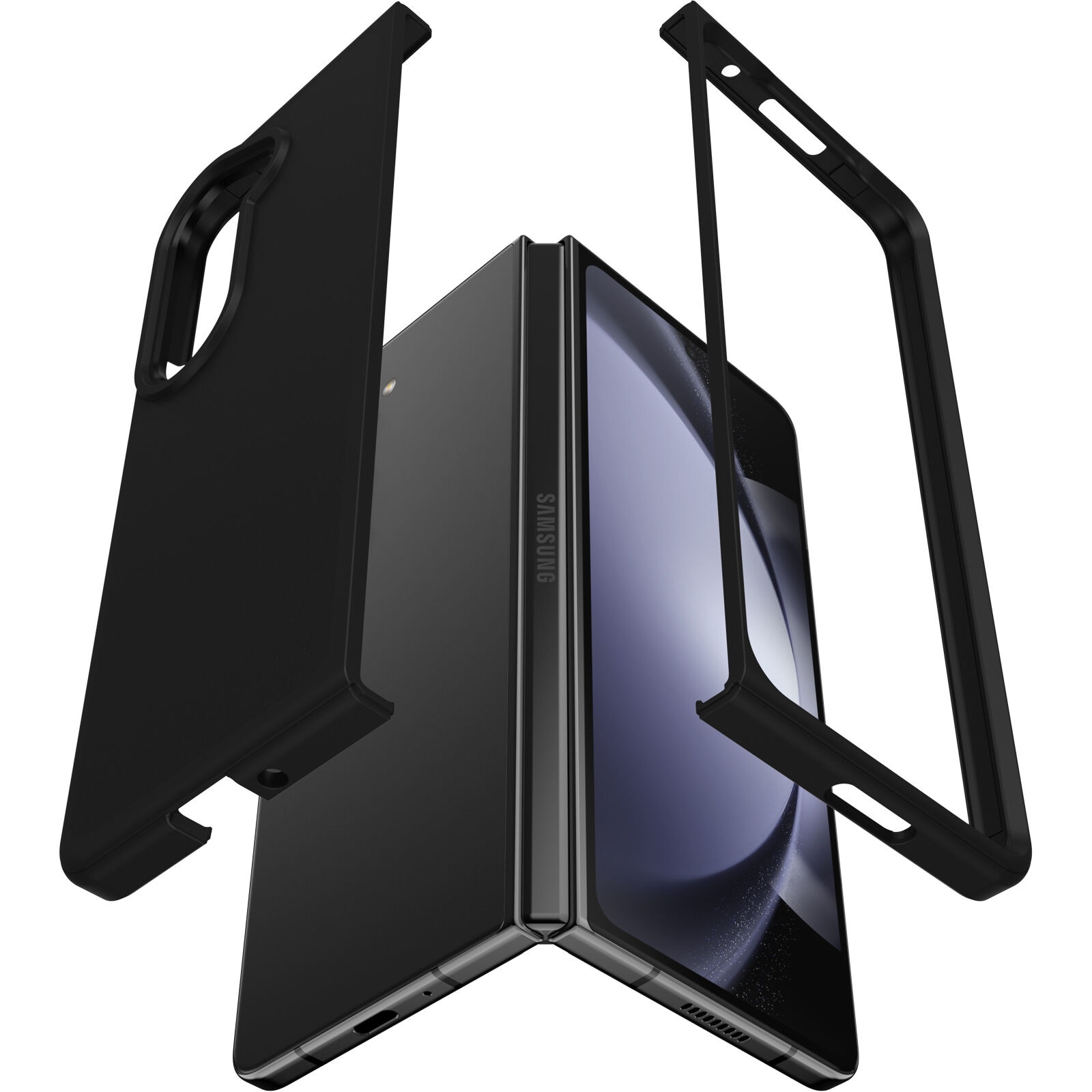 Cover Thin Flex Samsung Galaxy Fold 5 nero