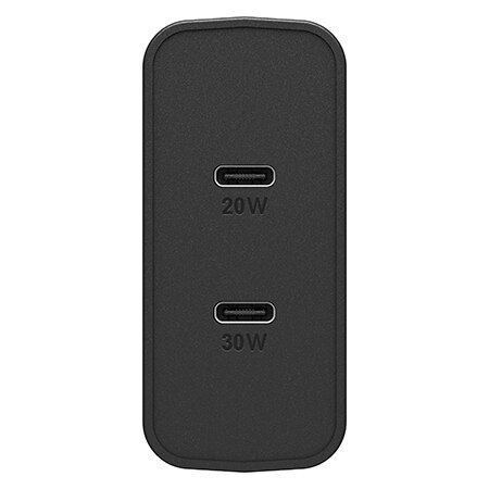 Caricabatterie 50W Dual USB-C PD Black Shimmer