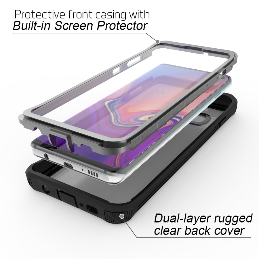 Cover Premium Full Protection Samsung Galaxy S10 nero