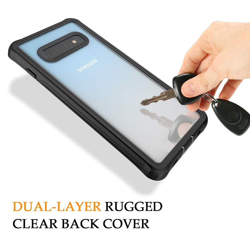 Cover Premium Full Protection Samsung Galaxy S10 nero