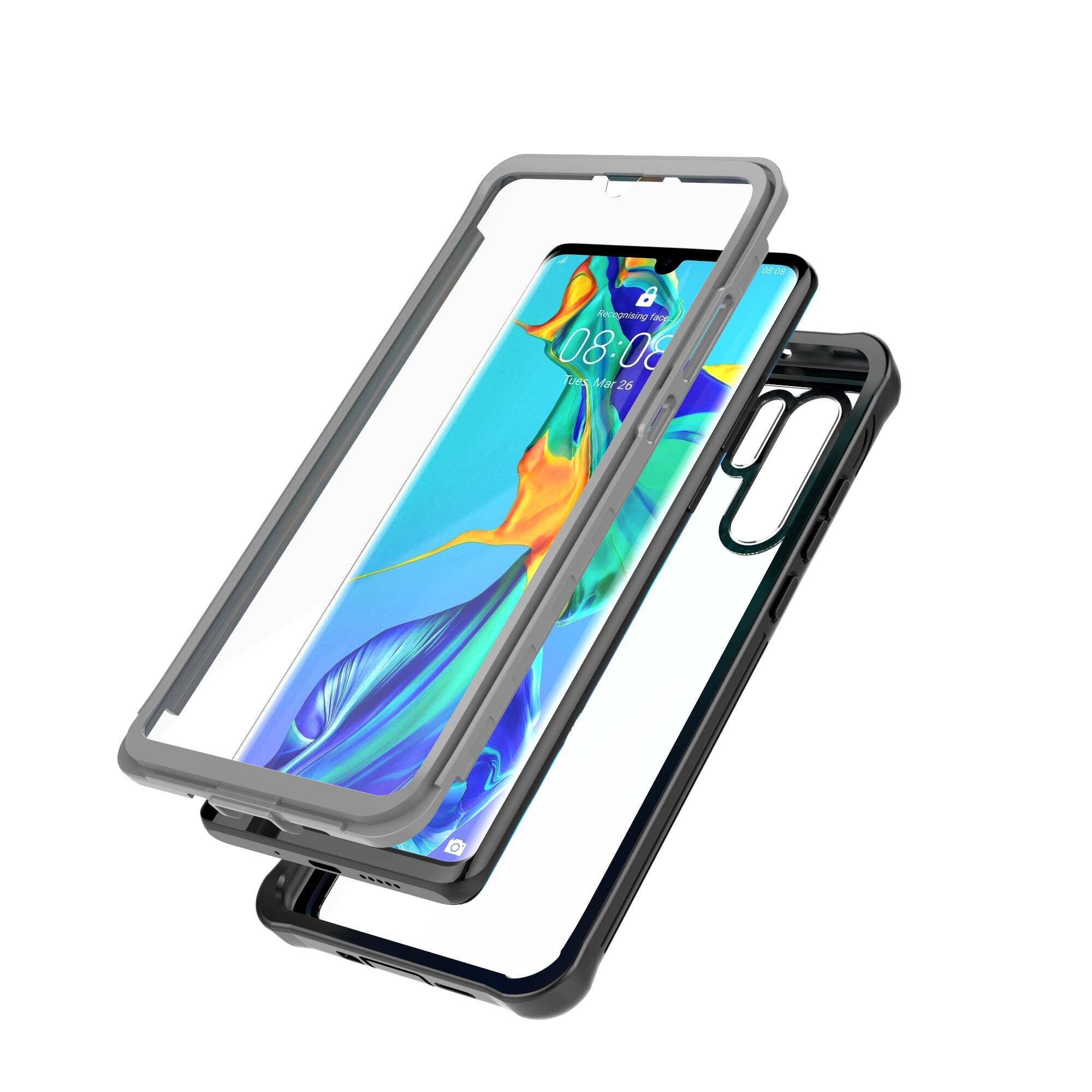 Cover Premium Full Protection Huawei P30 Pro nero