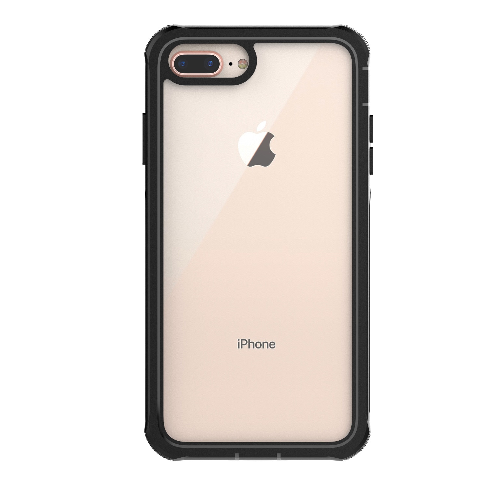 Cover Premium Full Protection iPhone 7 Plus/8 Plus nero