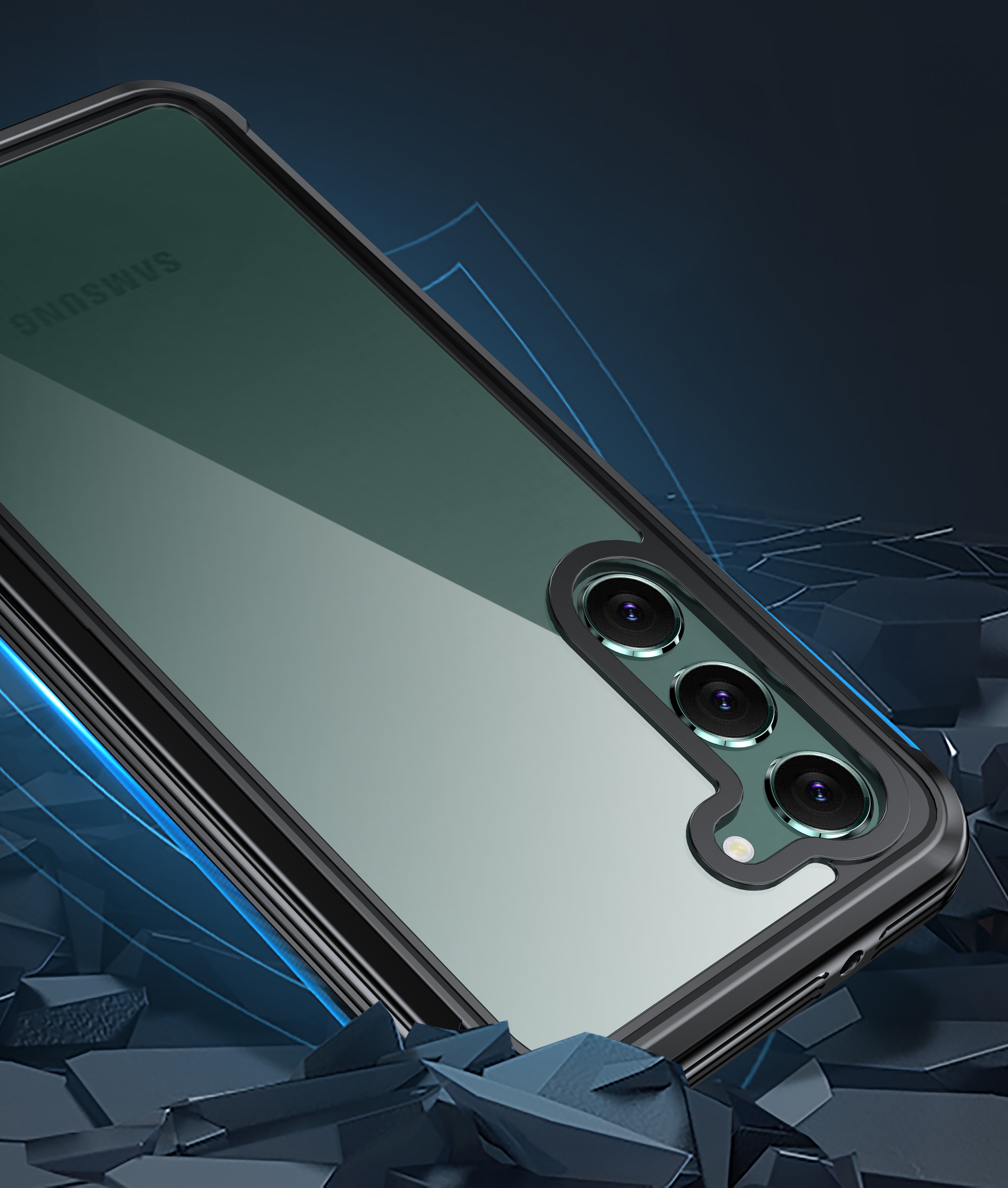 Cover Premium Full Protection Samsung Galaxy S23 Plus nero
