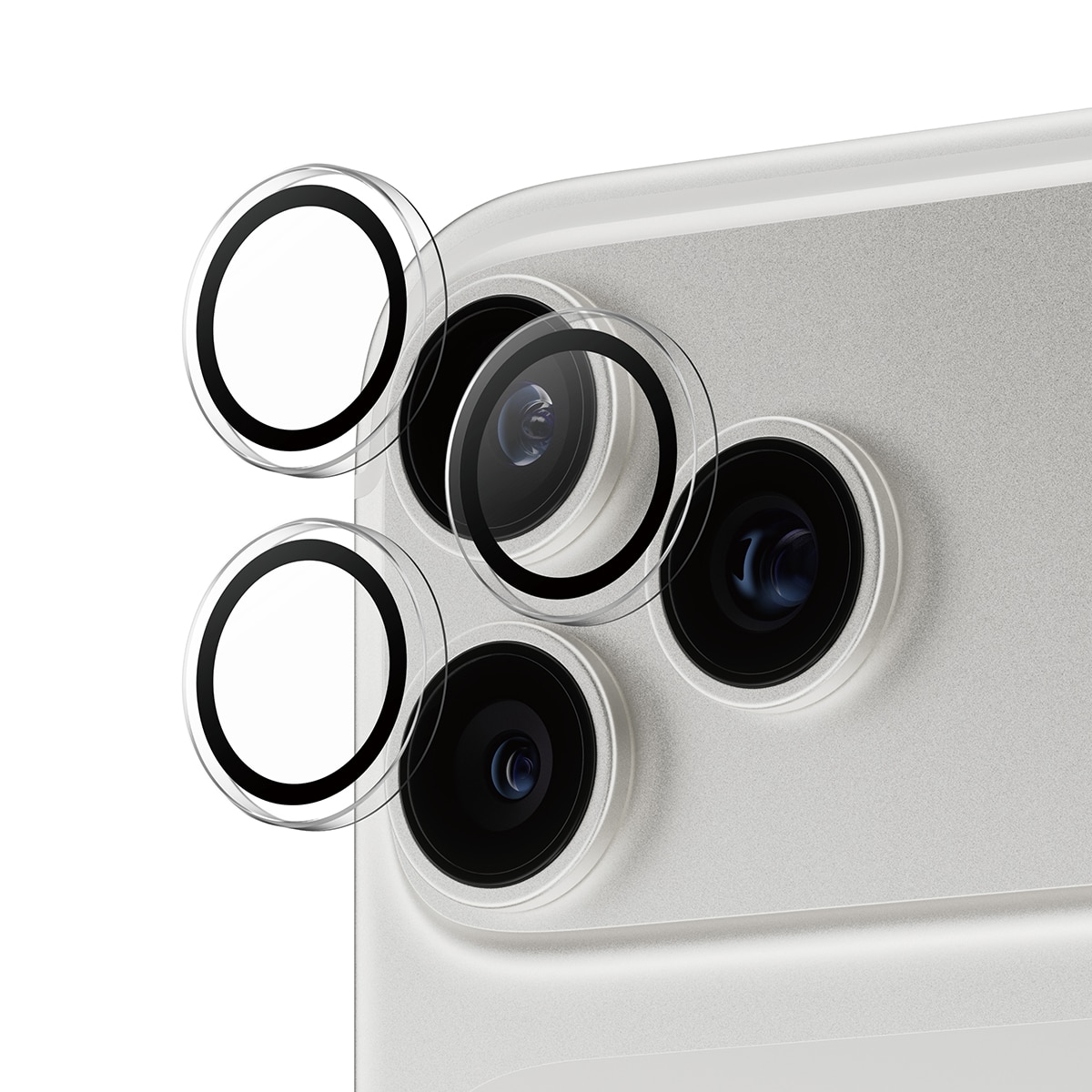 iPhone 17 Pro Max Hoops Camera Lens Protector Trasparente